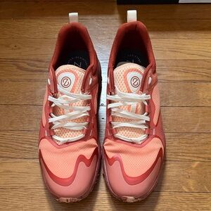 Cole Haan Coral and Cream Athletic Sneakers